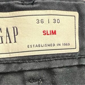 GAP Men's Slim Fit Charcoal Jeans